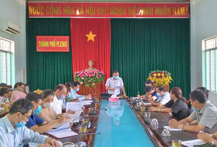 Quang cảnh buổi đối thoại. Ảnh: Lê Anh 