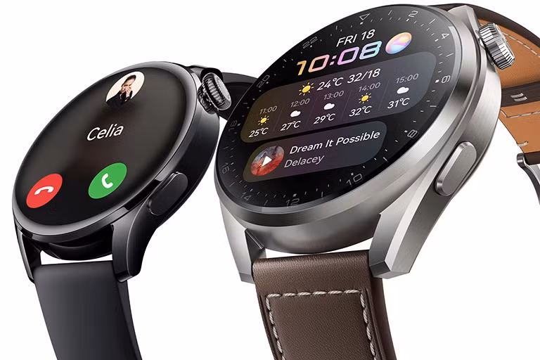 Huawei Watch 3 series có thiết kế bắt mắt với nhiều tính năng thú vị. ẢNH: HUAWEI