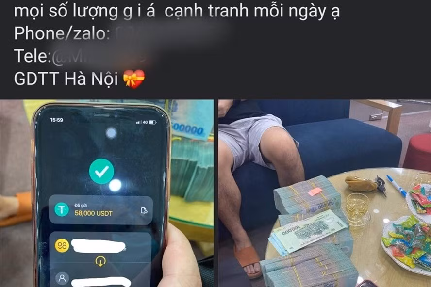  Mua bán, trao đổi tiền ảo vẫn diễn ra hằng ngày mà không bị kiểm soát. Ảnh: Đ.T