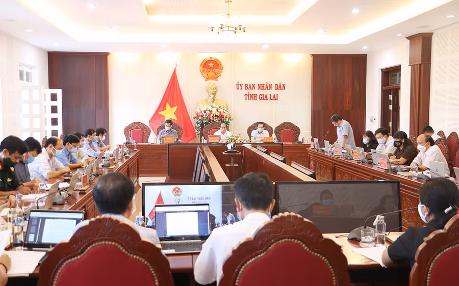 Quang cảnh hội nghị. Ảnh: Quang Tấn