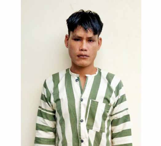 Đối tượng Đinh Văn Phi. Ảnh: Lê Anh Đối tượng Đinh Văn Phi. Ảnh: Lê Anh