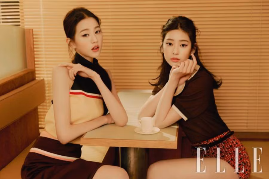 Theo bài viết, 6 mỹ nhân Kpop đang gây sốt gần đây là Karina (Aespa), Miyeon ((G)I-DLE), Yuna (Itzy), Arin (Oh My Girl), Kim Min Joo và Jang Won Young (nhóm IZ*One) (ảnh). Cả sáu đều là những nữ thần tượng thế hệ mới và đang hoạt động âm nhạc năng nổ. ẢNH: INSTAGRAM NV