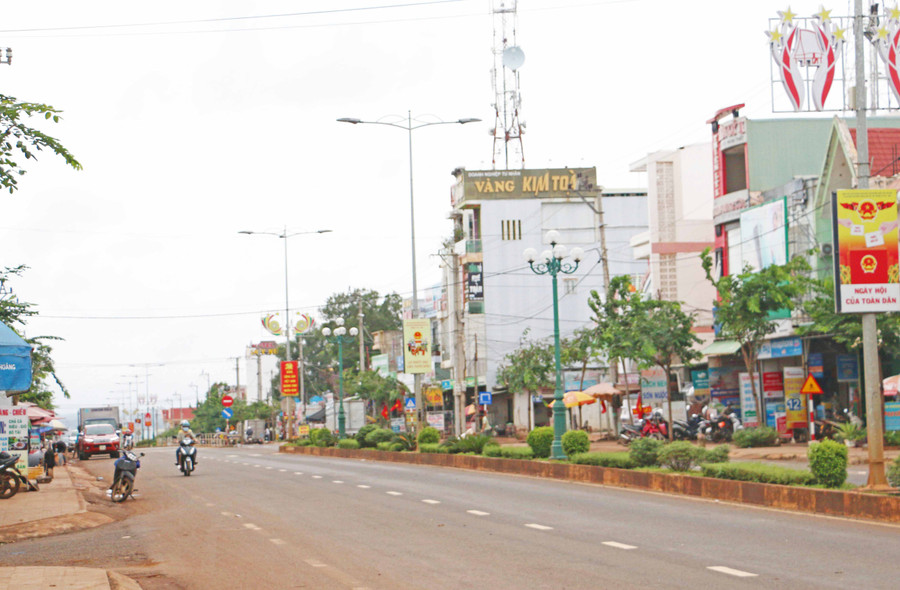 Huyện Chư Pưh hướng đến hoàn thành đạt và vượt dự toán thu ngân sách tỉnh giao trong năm 2021. Ảnh: Quang Tấn