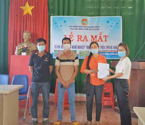 Quang cảnh lễ ra mắt. Ảnh: Hà Phương