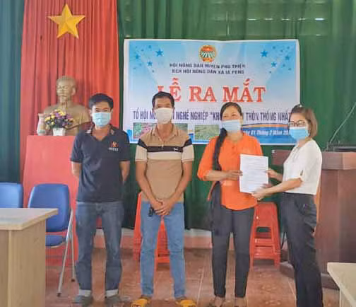 Quang cảnh lễ ra mắt. Ảnh: Hà Phương