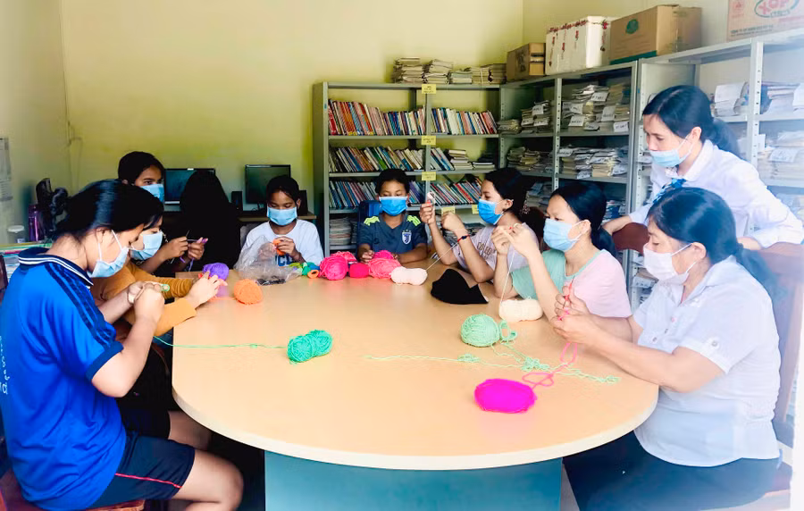 Trung tâm Bảo trợ Xã hội tổng hợp tỉnh là nơi cưu mang nhiều trẻ em có hoàn cảnh đặc biệt. Ảnh: Phan Lài