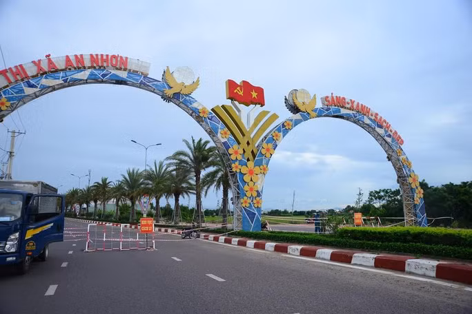  Thị xã An Nhơn ngày đầu tiên thực hiện giãn cách xã hội