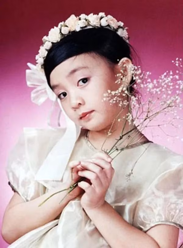 Bé Xuân Mai lúc nhỏ.