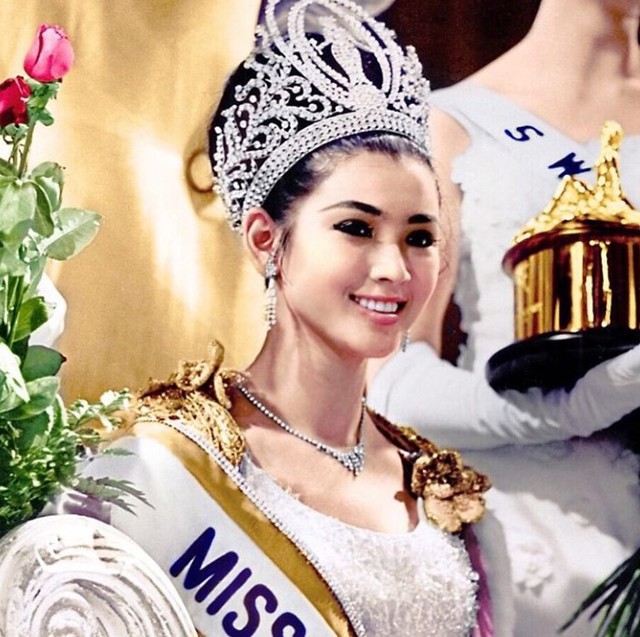 Hoa hậu hoàn vũ 1965 Apasra Hongsakula. (Ảnh: Instagram nhân vật)