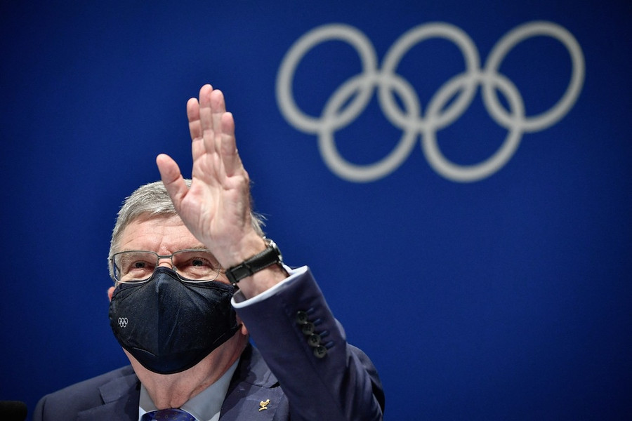 Chủ tịch IOC Thomas Bach vẫn cam kết tổ chức Olympic 2020 an toàn - Ảnh: AFP Chủ tịch IOC Thomas Bach vẫn cam kết tổ chức Olympic 2020 an toàn - Ảnh: AFP