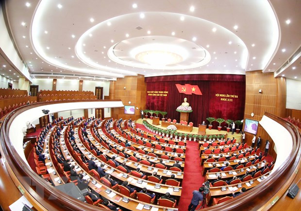 Toàn cảnh bế mạc hội nghị. (Ảnh: Phương Hoa/TTXVN) Toàn cảnh bế mạc hội nghị. (Ảnh: Phương Hoa/TTXVN)