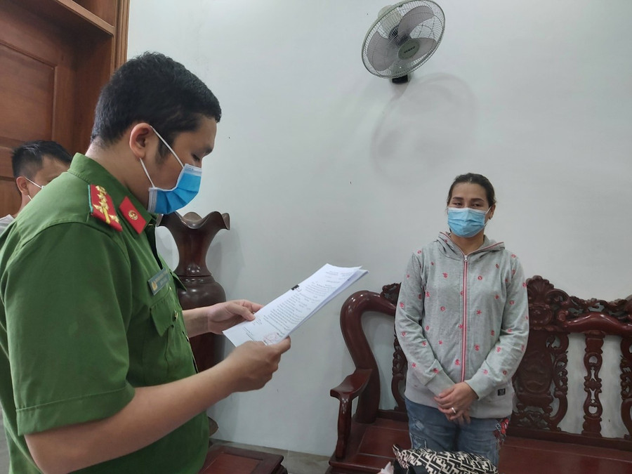 “Chủ nợ” Trần Thu Hà đã bị cơ quan công an tạm giam- ẢNH: V.M