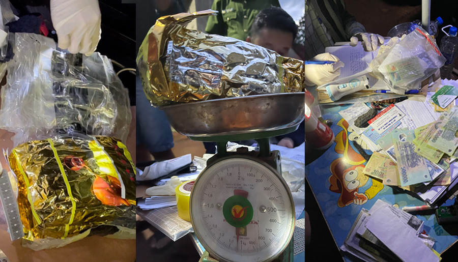 Tang vật vụ án. Ảnh: Nông Hòa Tang vật. Ảnh: Nông Hòa