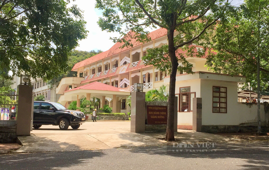 Khu giảng đường của Trường Cao đẳng sư phạm Đắk Lắk. Ảnh: Ngọc Giàu