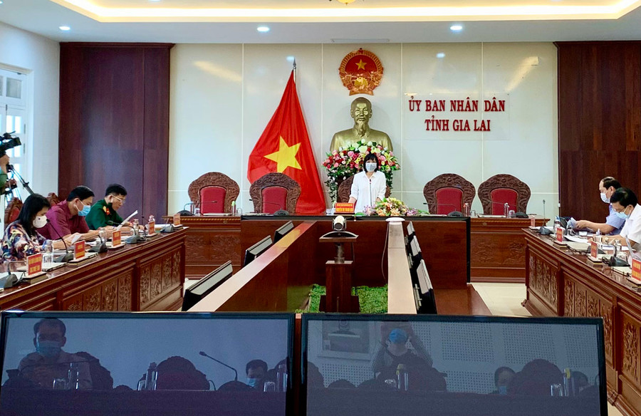  Quang cảnh cuộc họp. Ảnh: Như Nguyện