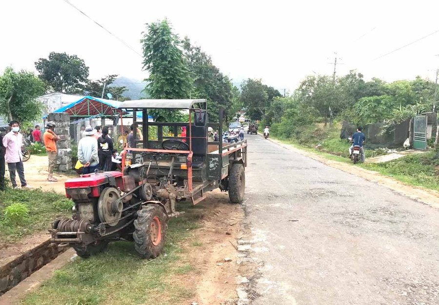 Hiện trường vụ tai nạn