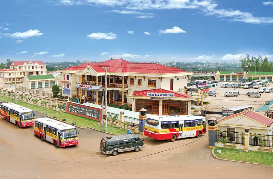 Bến xe Đức Long Gia Lai. Ảnh: Đức Thụy Bến xe Đức Long Gia Lai. Ảnh: Đức Thụy