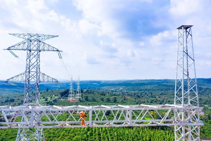 Khu vực xây dựng Dự án Nhà máy Điện gió Ea Nam (tại Đắk Lắk) không thuộc khu vực rừng tự nhiên, không ảnh hưởng đến quốc phòng - an ninh. Ảnh: MAI TÂM