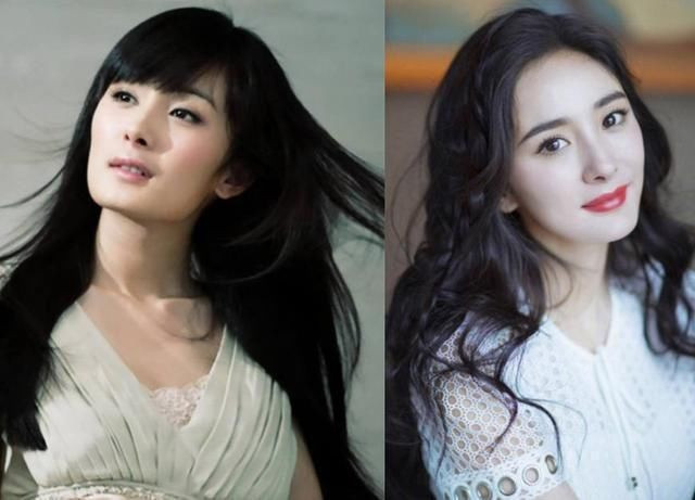 Giữa nghi vấn bị netizen soi nhan sắc trước kia, Dương Mịch phủ nhận đã phẫu thuật thẩm mỹ. Gương mặt trước khi nổi tiếng của Dương Mịch (ảnh trái).