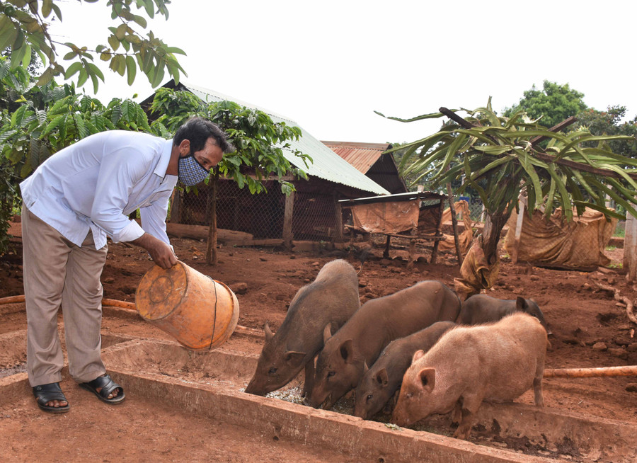 Hội Nông dân huyện Chư Prông đã tạo điều kiện cho hội viên nông dân tiếp cận được với các chính sách hỗ trợ của nhà nước để phát triển kinh tế. Ảnh Trần Dung