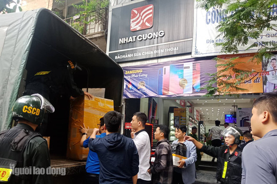 Cơ quan điều tra Bộ Công an khám xét Công ty Nhật Cường Cơ quan điều tra Bộ Công an khám xét Công ty Nhật Cường