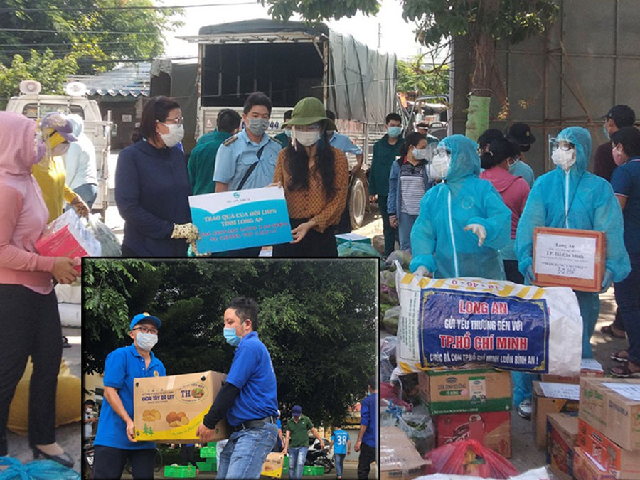 Người dân cả nước sẻ chia với TP,HCM trong cơn đại dịch Covid-19 - Ảnh: Bắc Bình- Lâm Viên Người dân cả nước sẻ chia với TP,HCM trong cơn đại dịch Covid-19 - Ảnh: Bắc Bình- Lâm Viên