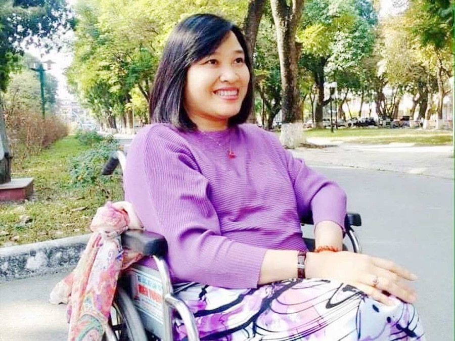 Chân dung chị Lê Thị Hà- Ảnh:VIỆT NGÔ Chân dung chị Lê Thị Hà- Ảnh:VIỆT NGÔ