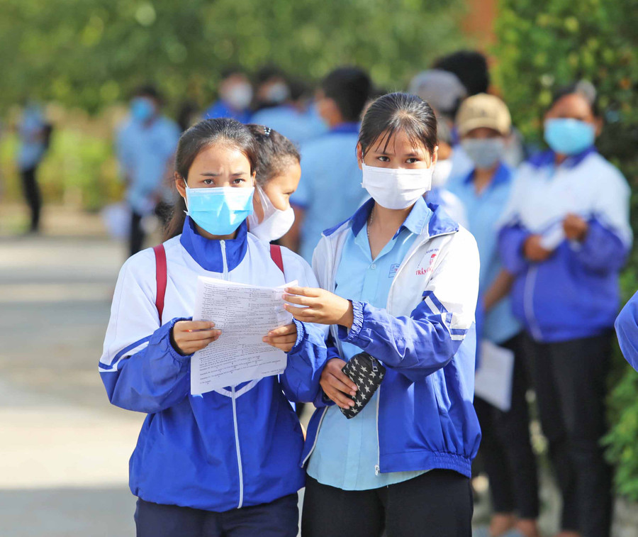 Tất cả các thí sinh đăng ký tại điểm thi Trường THPT Trần Quốc Tuấn (huyện Phú Thiện) đều chọn môn thi Ngoại ngữ là Tiếng Anh Ảnh Văn Ngọc