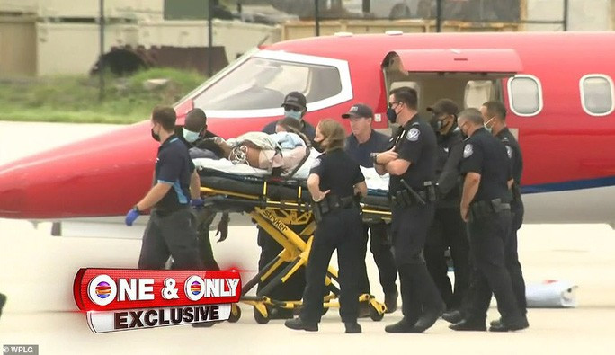 Đệ nhất phu nhân Haiti đến sân bay quốc tế Fort Lauderdale. Ảnh: WPLG Đệ nhất phu nhân Haiti đến sân bay quốc tế Fort Lauderdale. Ảnh: WPLG