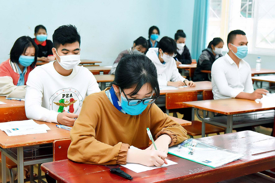 Đề thi Ngữ văn năm nay được đánh giá khá hay khi khơi gợi lẽ sống và khát vọng cống hiến trong thế hệ trẻ. Ảnh: Đức Thụy Đề thi Ngữ văn năm nay được đánh giá khá hay khi khơi gợi lẽ sống và khát vọng cống hiến trong thế hệ trẻ. Ảnh: Đức Thụy