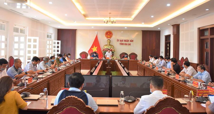 Quang cảnh buổi họp báo. Ảnh: Trần Dung