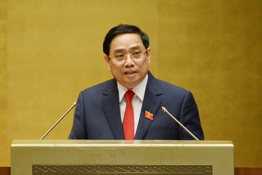 Thủ tướng Chính phủ Phạm Minh Chính. Ảnh QH