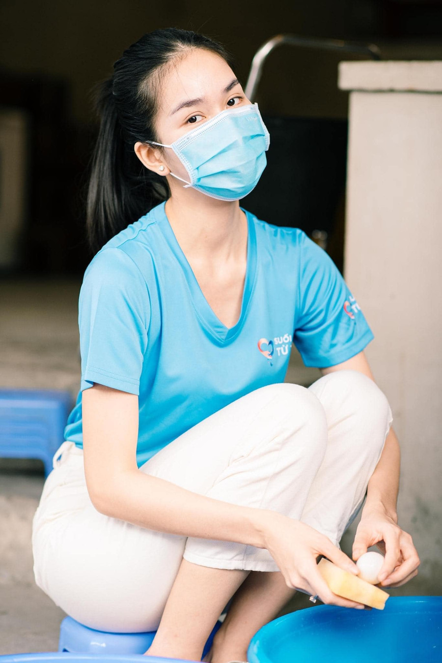 Phương Anh tham gia các hoạt động thiện nguyện, đồng thời tích cực chuẩn bị cho hành trình 