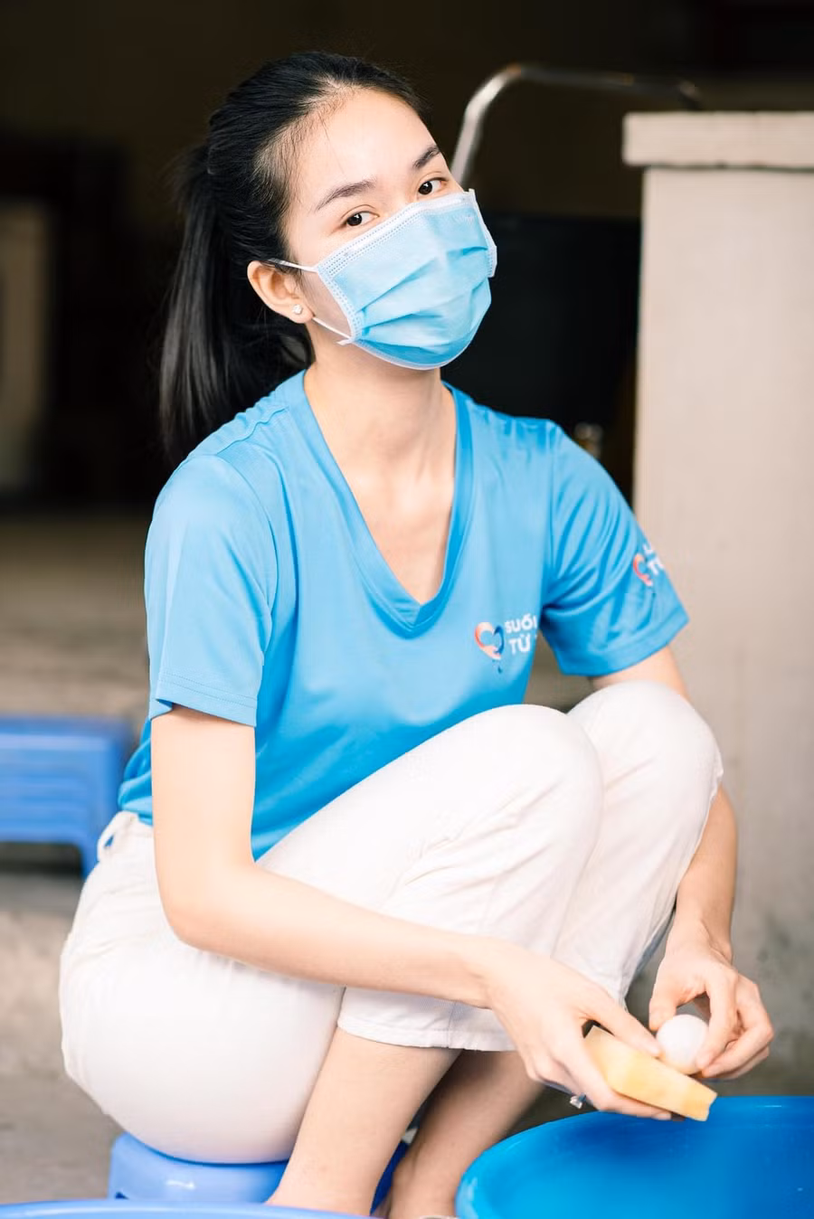 Phương Anh tham gia các hoạt động thiện nguyện, đồng thời tích cực chuẩn bị cho hành trình 