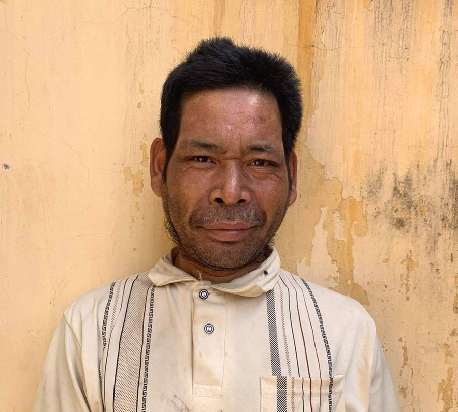  Đối tượng V. tại cơ quan Công an. Ảnh: Hà Phương