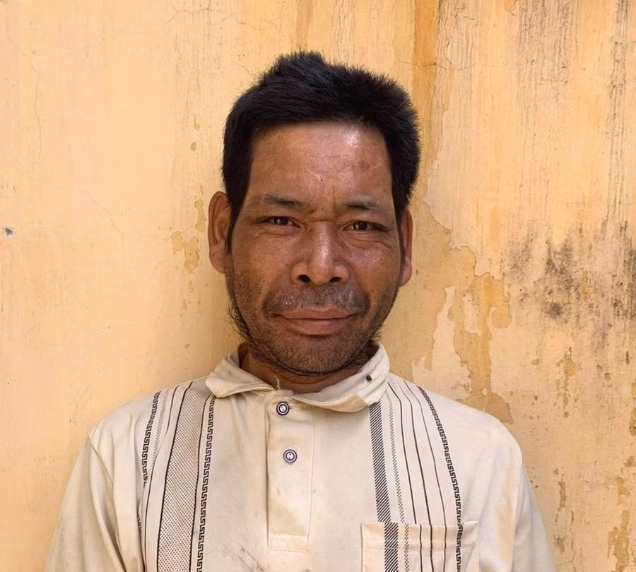  Đối tượng V. tại cơ quan Công an. Ảnh: Hà Phương