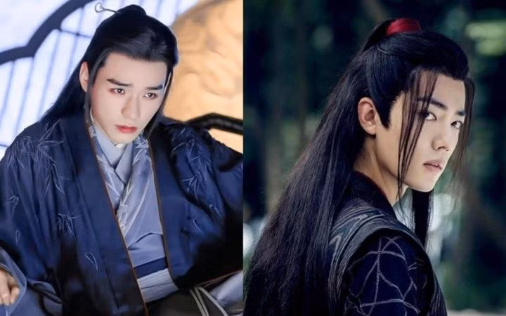 Cung Tuấn và Tiêu Chiến là hai ngôi sao đang hot của Hoa ngữ. Ảnh: Xinhua.