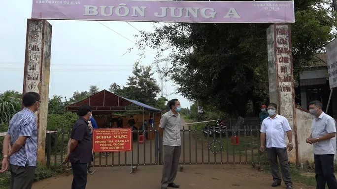 Huyện Cư Kuin phong tỏa 3 thôn buôn