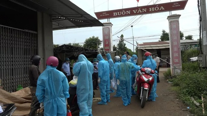 Buôn Ea Bhốk có hơn 20 ca mắc Covid-19