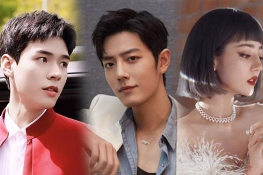 Cung Tuấn bứt phát trước Tiêu Chiến, Địch Lệ Nhiệt Ba. Ảnh: Xinhua. Cung Tuấn bứt phát trước Tiêu Chiến, Địch Lệ Nhiệt Ba. Ảnh: Xinhua.