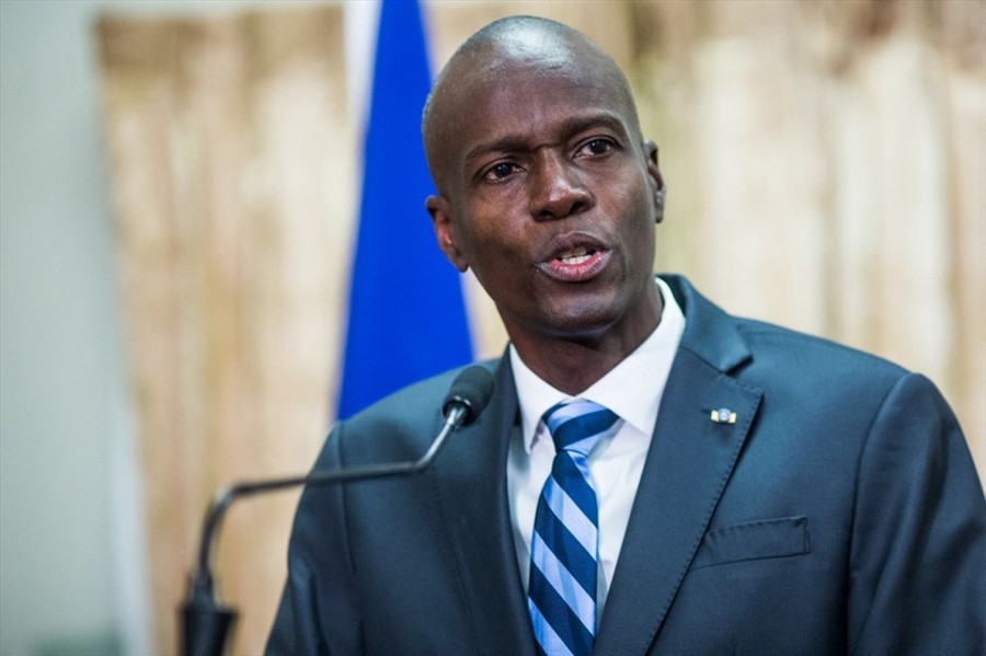 Tổng thống Haiti Jovenel Moise bị ám sát tại nhà riêng hôm 7.7. Ảnh: AFP