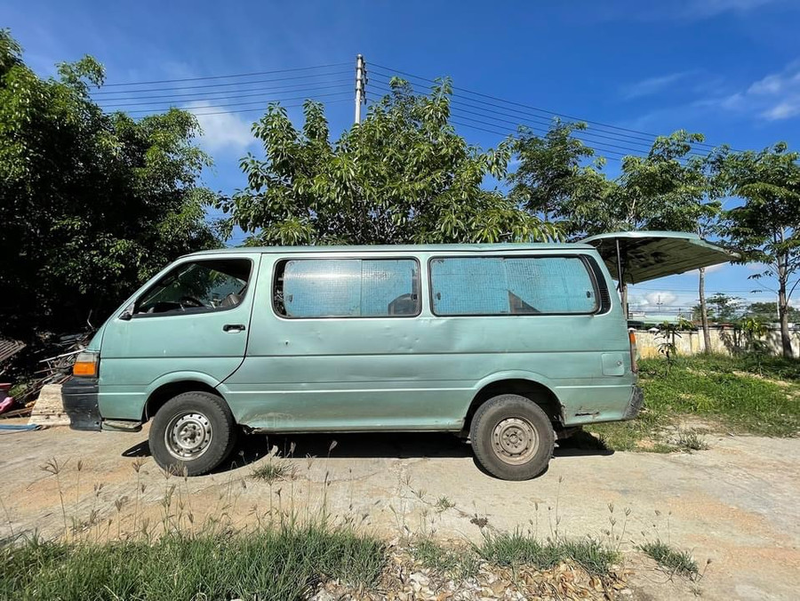  Chiếc xe của đối tượng đã bị bắt giữ. Ảnh: Văn Ngọc