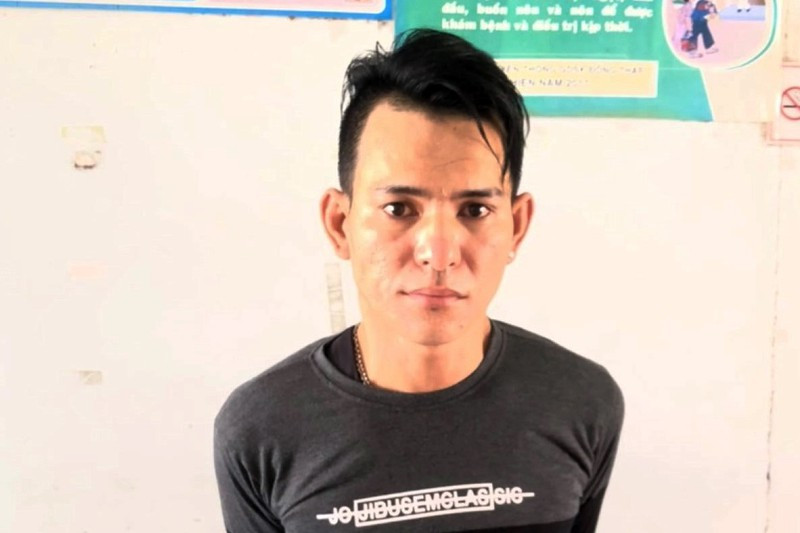  Nguyễn Trọng Lợi kẻ cầm đầu băng nhóm tàng trữ, mua bán trái phép chất ma túy. Ảnh: CACC