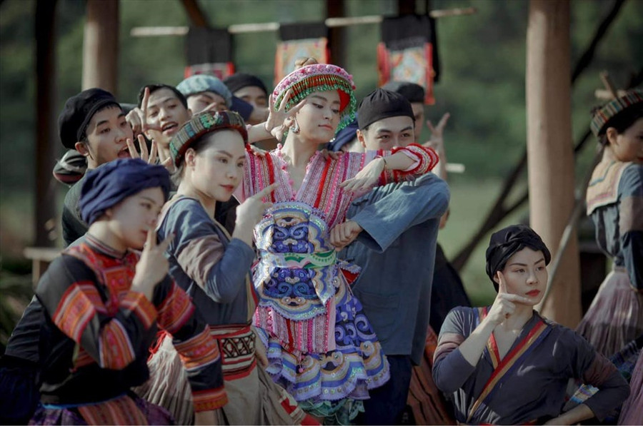 Hoàng Thùy Linh tỏa sáng với màu sắc âm nhạc khác biệt. Ảnh: NSCC.