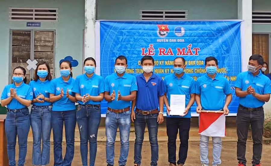  Quang cảnh lễ ra mắt Câu lạc bộ. Ảnh: Hà Phương