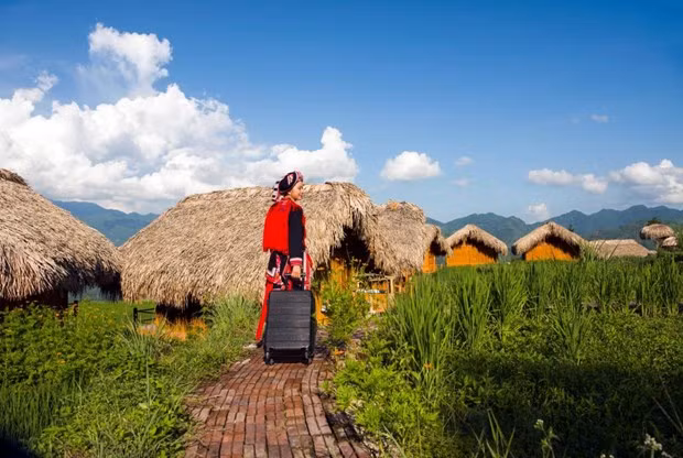 Theo Hội Hướng dẫn viên du lịch Việt Nam, hiện có khoảng 28.000 hướng dẫn viên đã được cấp thẻ hành nghề. (Ảnh minh họa: CTV/Vietnam+)