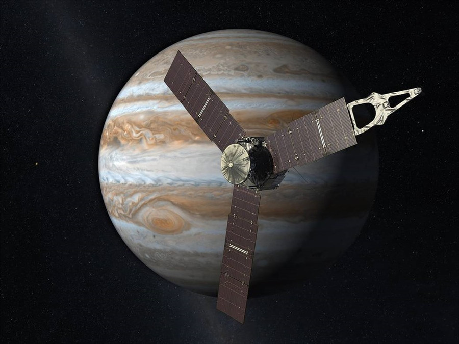 Tàu vũ trụ Juno của NASA tại sao Mộc. Ảnh: NASA Tàu vũ trụ Juno của NASA tại sao Mộc. Ảnh: NASA