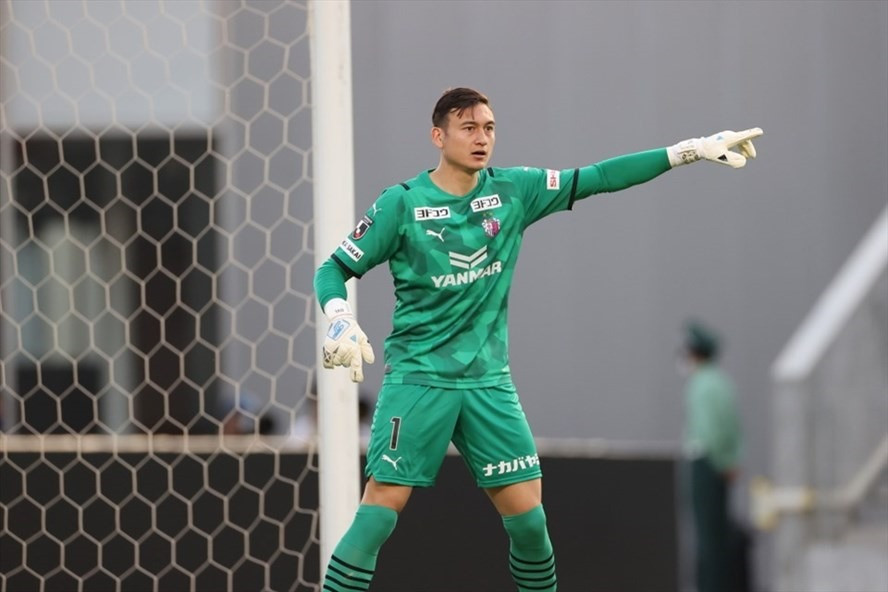 Đặng Văn Lâm đang thi đấu tại Cerezo Osaka. Ảnh: Cerezo Osaka.