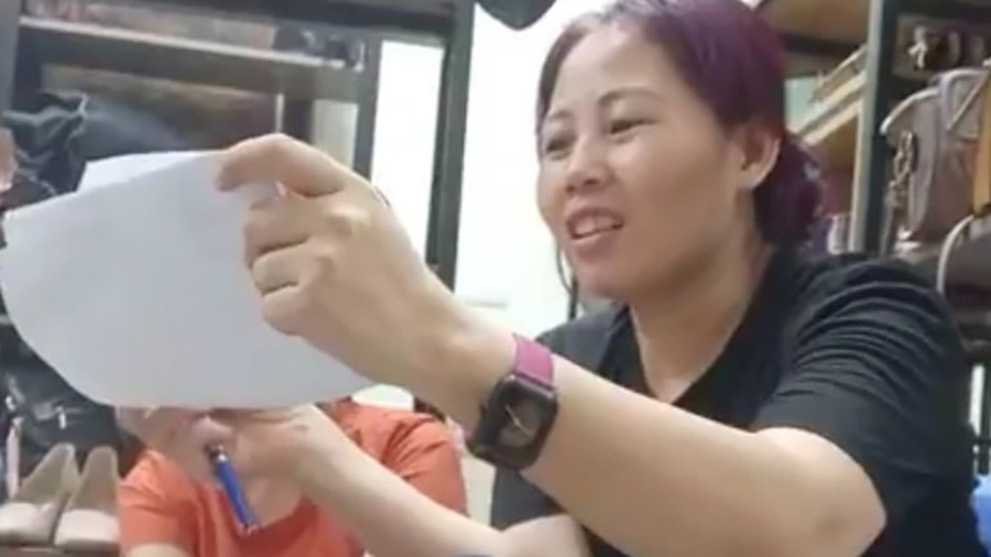 "Nữ quái" lừa đảo tiền tỉ Vũ Thị Nguyệt- ẢNH: NẠN NHÂN CUNG CẤP