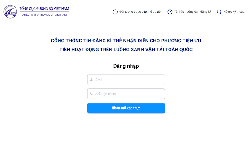 Sự cố hệ thống "luồng xanh" vận tải toàn quốc đã được khắc phục. Sự cố hệ thống